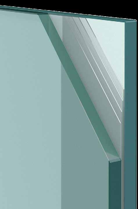 Υαλοπίνακες Glass Λεπτομέρεια τζαμιού / Glass detail Ύψος / Height: 1000 mm 8.8.4 (17.