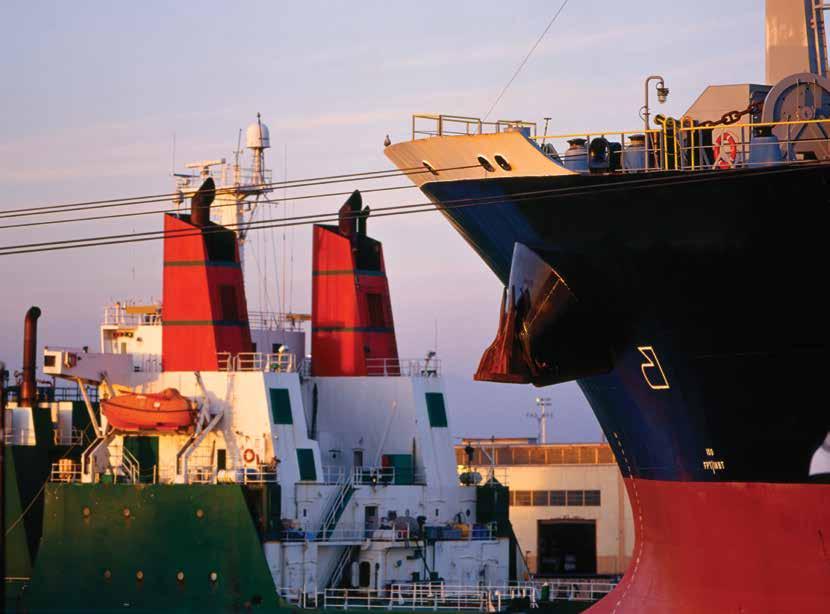 1 Επισκόπηση των ναυτιλιακών πλεγμάτων (clusters) 1 βιομηχανικά πλέγματα.