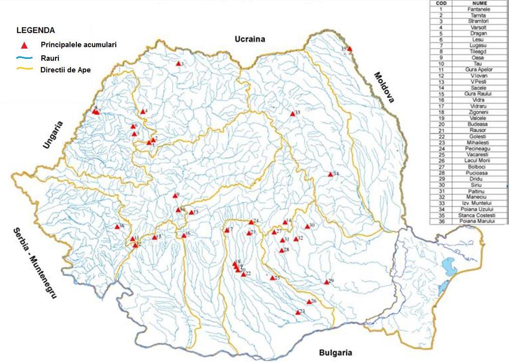 Protecția mediului și riscurile naturale C. baraje de importanţă normală; D. baraje de importanţă redusă.