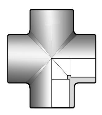 Profile cu Asamblare prin Lipire - Extensii DIMENSIUNI METRICE ISO TIV T-egal de 90 cu asamblare prin lipire d PN Cod Articol Euro mbala 12 16 TIV012 0,81 10 500 04 16 16 TIV016 1,00 10 300 04 20 16