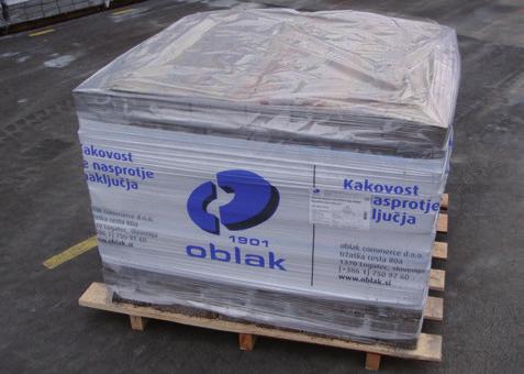 Pakiranje izdelkov je pomembno tudi zaradi zagotavljanja kakovostnega transporta, nakladanja in prekladanja.