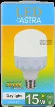 LED B22 E27 E14 MR16 GU10 90% Energy Saving ASTRA LED 90% Energy Saving Code Description Lumens Price Barcode B22/1WLED Astra LED B22 1W = 8W 90 1.