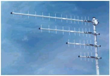 3. Μεθοδολογία σχεδίασης του δικτύου Ο δεύτερος τύπος κεραιών είναι οι Yagi. Τέτοιες κεραίες φαίνονται στην παρακάτω εικόνα.