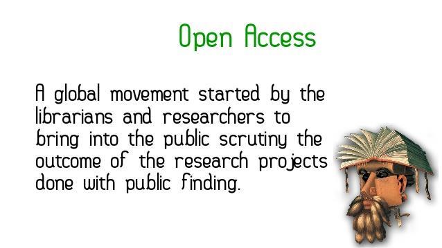 Ανοικτότητα & έργα φορέων του Δημοσίου H «Ανοικτότητα» προέκυψε ως αντίδραση στο συνεχώς αυξανόμενο κόστος των επιστημονικών εκδόσεων.