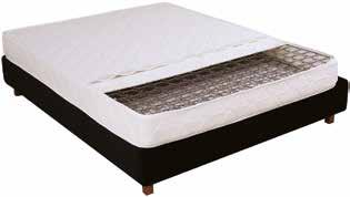 405876 171-180 έως 200 cm 165,00 148,50 Στρώμα ημίσκληρο ενισχυμένο με ελατήρια 108 ελατήρια Περιμετρικό λαμάκι στήριξης Ύφασμα ζακάρ Κωδ. 357201 70-90 έως 200 cm 59,90 53,91 Κωδ.