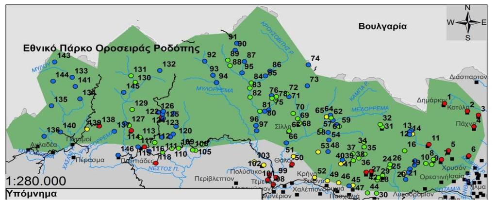 Αποτελέσματα: Χαρτογράφηση εγκαταλελειμμένων οπωρώνων στην Οροσειρά