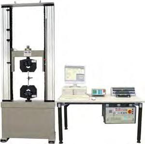 Maşină universală pentru testarea mecanică în regim static a materialelor, model LFM 30kN, Walter & Sai AG Elveţia Caracteristici mecanice determinate: - rezistenţa mecanică maximă sau rezistenţa la
