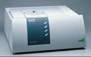 20g; - rezoluţie pentru masă: mai bună de 2 μg; - erori relative maxime ale semnalelor DTA şi DSC: ±3%; - atmosferă controlată, sistem de vidare; - sistem de cuplare TA-FTIR; - domeniul de măsură a