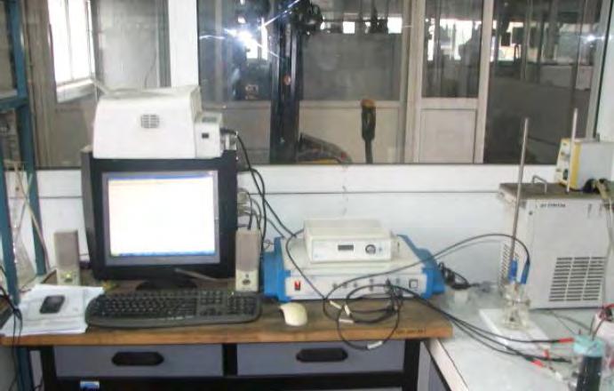 Servicii de electrochimie şi chimie-fizică "All-in-one" potentiostat / galvanostat VoltaLab 40 Radiometer Analytical Tehnici utilizate: voltametrie ciclică, polarizare potențiodinamică, potenţial în