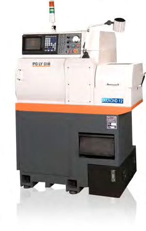 Prelucrări micromecanice pe strung automat CNC tip "elveţian" DIAMOND 12 Caracteristici tehnice: Diametrul semifabricat: max. 12 mm; Lungimea de lucru: max.