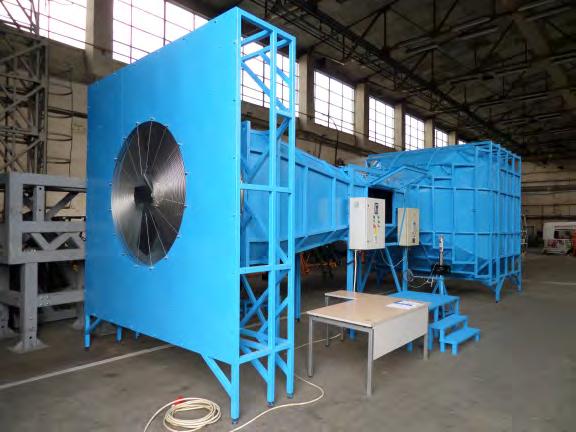L. SERVICII DE TESTARE SPECIFICE ÎN DOMENIUL MECANICII FLUIDELOR Tunel de vânt pentru testarea fenomenelor aerodinamice Domeniu de utilizare: Tunelul de vânt pentru testarea modelelor de turbine