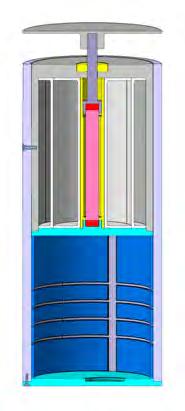 Motor liniar magnetostrictiv pentru aplicaţii spaţiale Descriere: Motorul liniar magnetostrictiv pentru aplicaţii spaţiale prezintă caracteristici constructive specifice.