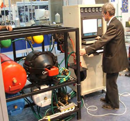 Sistem computerizat pentru verificarea, diagnoza şi testarea finală a echipamentelor pneumatice de frână ale vehiculelor feroviare Sistemul computerizat asigură achiziţia, prelucrarea, prezentarea