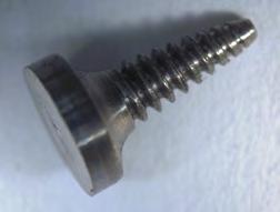 4mm, L = 7mm, h disc = 1,2mm; materiale: FeCoV cu saturaţie magnetică B s = 1,6 T, Ti pur; protecţia cavităţii bucale este asigurată prin acoperirea zonelor feromagnetice cu Au sau TiN.