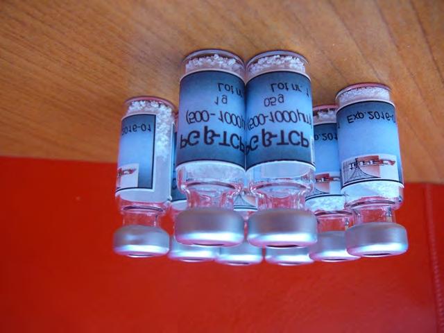 Produs granular pe bază de β-tcp pentru reconstrucţie osoasă Caracteristici produs: compoziţie: