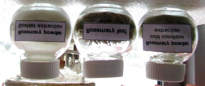 Efectul lor benefic asupra organismului uman este o calitate intrinsecă, în dauna compuşilor de sinteză care se folosesc în prezent şi care sunt toxici. Tabelul 1.
