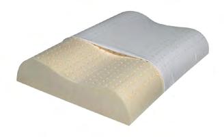 A Latex-core pillow achieves a perfect balance of comfort and support, for a deep and restful sleep.