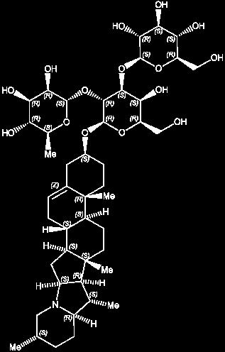 α σολανίνη α - solanine χακονίνη chaconine