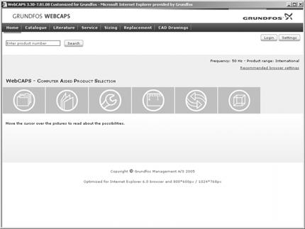 Documentaţie suplimentară de produs SP A, SP WebCAPS WebCAPS este Web-based Computer Aided