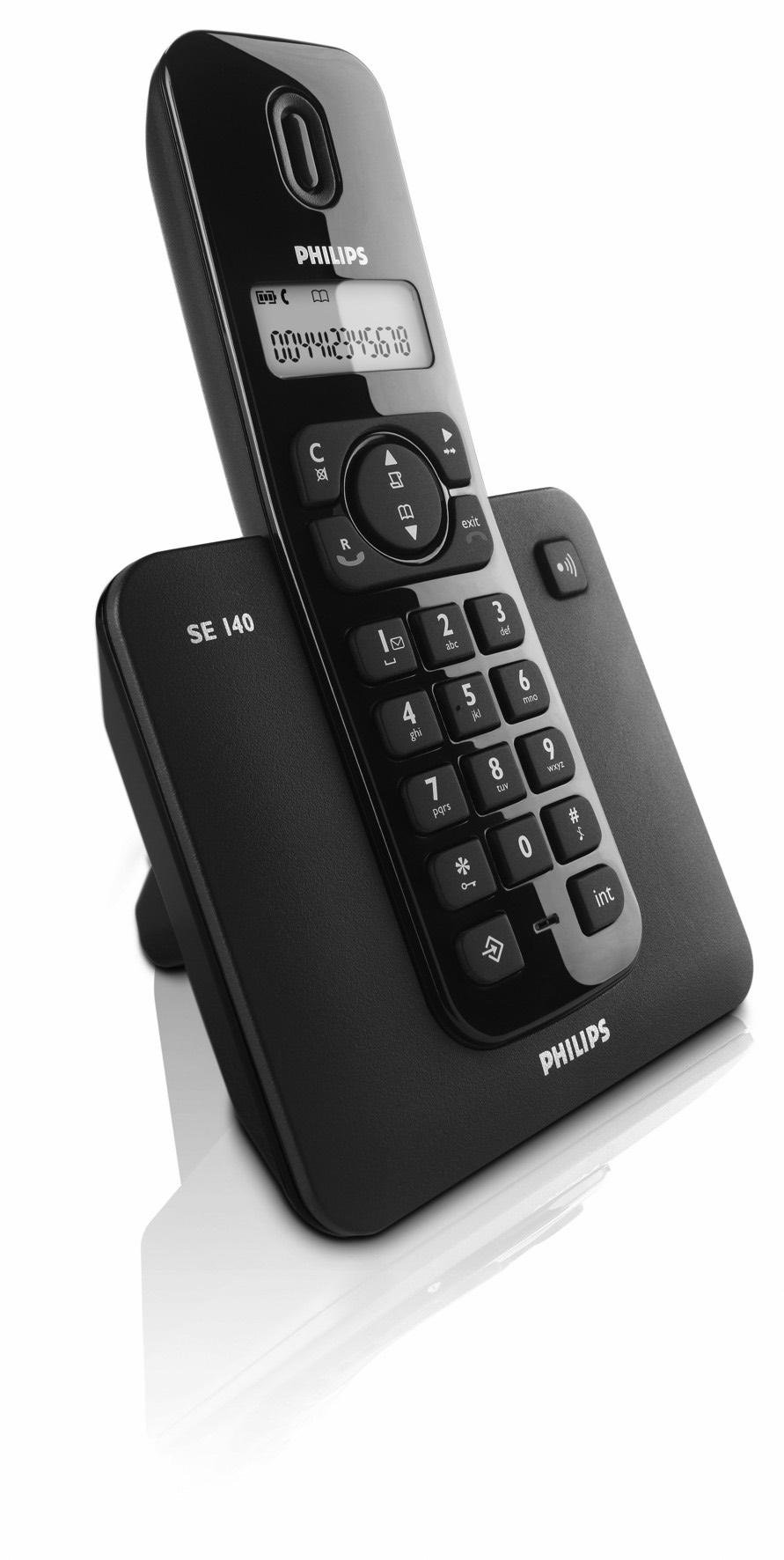 Ψηφιακό ασύρματο τηλέφωνο SE 140 Ψηφιακό ασύρματο τηλέφωνο με αυτόματο τηλεφωνητή