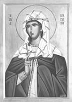 SAINTS AND FEASTS gave up his soul into the hands of God, there was as it were a flash of lightning, and the whole dwelling was filled with a sweet fragrance.