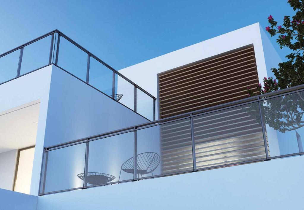 Elxis Χαρακτηριστικά Features 30 Μοντέρνα σχεδίαση που αναδεικνύει την απλότητα των γραμμών, ιδανικό για χώρους με minimal design. Πολύ υψηλή στιβαρότητα για μεγάλου μεγέθους ανοίγματα υαλοπίνακα.