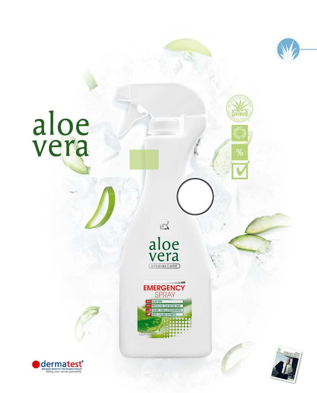 ALOE VERA 47 Το Θαυματουργό Φυτό: Aloe Vera και 12 Εκχυλίσματα Βοτάνων Άριστη Ποιότητα και Πιστοποιημένη Προέλευση Πρώτων Υλών Φιλικό προς την επιδερμίδα Δερματολογικά ελεγμένο 83 % Aloe Vera Υψηλή