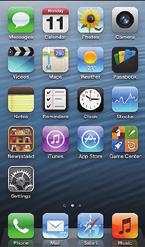 Για να εντοπίσετε το iphone 4S/iPhone 5/νέο ipad: 1 Πατήστε το στη συσκευή InRange.