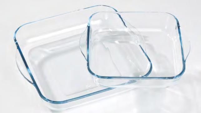 Σχήμα 2.5: Γυαλί βορίου (pyrex). Πηγή: https://www.recyclenow.com/what-to-do-with/pyrex Υαλόνημα: Κατασκευάζεται από ποικίλους τύπους γυαλιού σε μορφή νήματος με πολλαπλές χρήσεις.