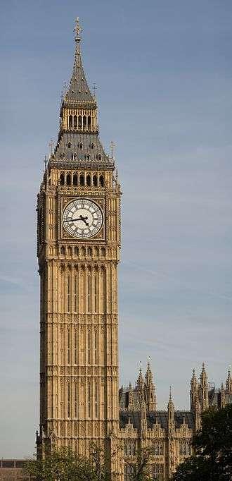 BIG BEN Big Ben είναι το ψευδώνυμο για τη μεγάλη καμπάνα και το ρολόι στο βόρειο άκρο των ανακτόρων του Ουεστμίνστερ στο Λονδίνο, και έχει χρησιμοποιηθεί ευρύτερα ώστε να παραπέμπει γενικά στο ρολόι