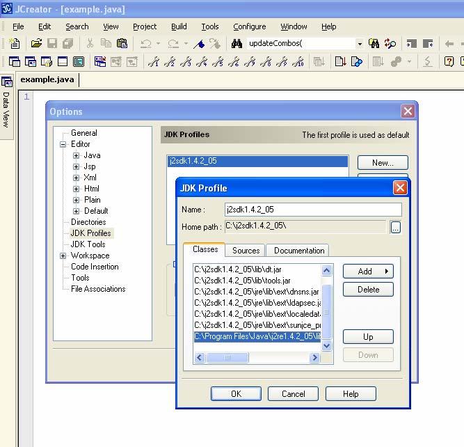 classpath (από το μενού Configure Options). Η τελευταία διαδικασία φαίνεται στην Εικόνα 4.8. Εικόνα 4.8: Εγκατάσταση του Connector/J.