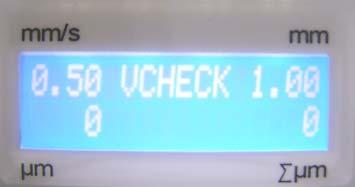 29 Συνιστάται η χρήση του Vibrocheck έπειτα από κάθε αλλαγή λεπίδας για τον έλεγχο της καλύτερης δυνατής έδρασης της λεπίδας και των σημαντικών παραμέτρων κοπής. 15 Σχ.