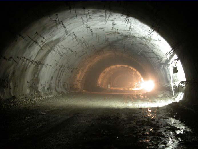 Εγνατία Οδός,, 75 σήραγγες,, 100Km Εκτίμηση φαινομένων σύνθλιψης στη