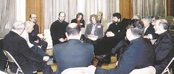 Bishop Savas told the nearly 100 persons assembled the district has grown to 68 parishes with the recent addition of Annunciation Church in Nassau, the Bahamas, which had petitioned the Ecumenical