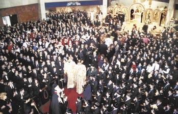 In his comments, Patriarch Bartholomew said we appreciate highly these beloved Archons. He announced that Pope John Paul II has invited him to Rome on June 29, the feast day of Sts.