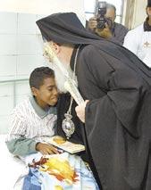 30 Among the estimated 2,000 guests at the event was Archbishop Demetrios of America, who was invited by His All Holiness to accompany him on his historic first-ever visit to a Latin American nation,