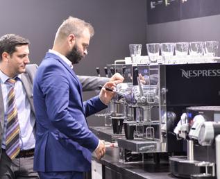 SIDE EVENTS & SECTIONS The art of Coffee & Dining DPOINT SPACES The hotel equipment industry has found its reference point