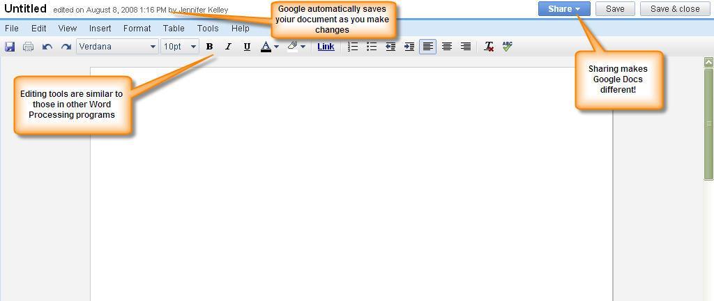 Το Google Docs λειτουργεί όπως το Word