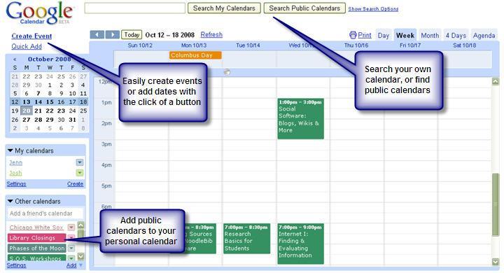 Το Google Calendar είναι απλό στη