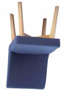 16 καρέκλες ενιαίου χώρου ξύλινες MADISON