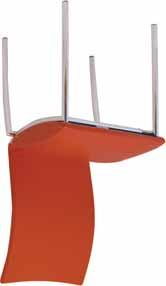 30 καρέκλες χρωµίου ντυµένες εκρού κόκκινο γκρί κόκκινο