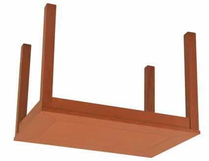 τραπέζια ενιαίου χώρου ξύλινα 51 T-115 οξιά, mdf-καπλαµάς 80x120(+40) - 390! 80x130(+40) - 435!