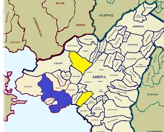 Συμμετέχοντες Δήμοι