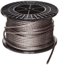 Για παράδειγµα 1χ19 ή 7x19. 01 Συρµατόσχοινα Wire ropes Wire Ropes Stainless Steel AISI 316 Our ropes are manufactured with high tensile strands.