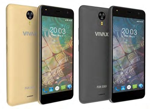 Smartphones VIVAX Fun S501 με Slim Design To Fun S501 βγαίνει σε πολλα χρώματα, κατάλληλο να ικανοποιήσει τους πάντες.
