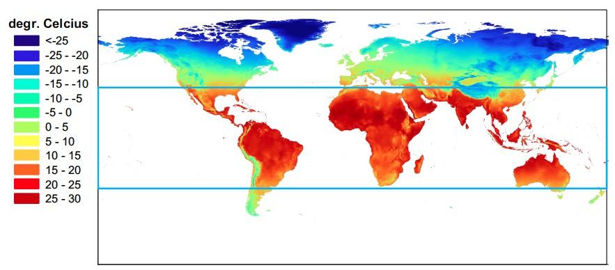 Μέση ετήσια θερμοκρασία στη Γη Adelne et al.