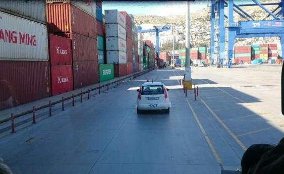 Αφού περιηγήθηκαν όλη την έκταση της προβλήτας 2 και 3, στο κτήριο της Διοίκησης οι
