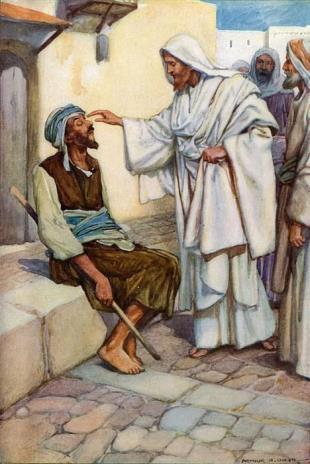 believed, that when the Messiah came, he would heal blindness and other diseases. The type of blindness which we now call ophthalmic conjunctivitis was very common in Biblical times.