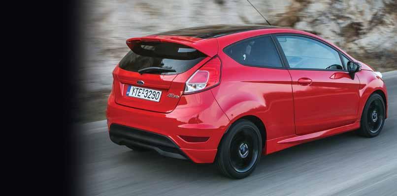 Ford Fiesta 1.0 Red Edition (δοκιμή)////σ.4 οδηγώντας_η οδική συμπεριφορά του Fiesta είναι ούτως ή άλλως κορυφαία για την κατηγορία.