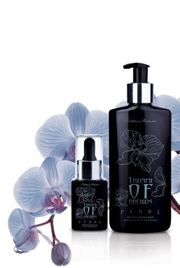COLECŢIA TRIUMPH OF ORCHIDS 92% din participanţii la testare au cumpărat produsul nostru datorită proprietăţilor sale de îngrijire şi spălare!